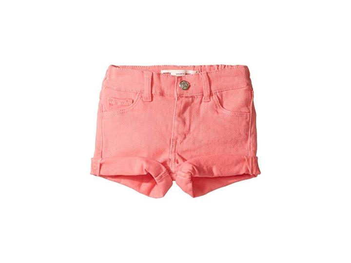Levi's(r) Kids Summer Love Shorty Shorts (infant) (strawberry Pink) Girl's Shorts