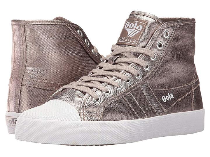 Gola Coaster High Metallic (pewter/pewter) Women's Shoes