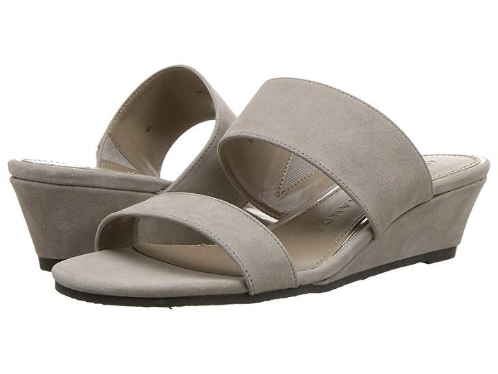 Athena Alexander Burlington (taupe Suede) Women's Sandals