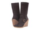 Nine West Darren (dark Brown Suede) Women's Boots