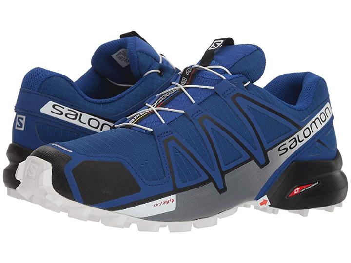 Salomon Speedcross 4 (mazarine Blue Wil/black/white) Men's Shoes