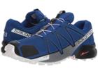 Salomon Speedcross 4 (mazarine Blue Wil/black/white) Men's Shoes