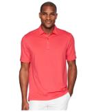 Callaway Opti-dritm Micro-hex Solid Polo (raspberry) Men's Clothing