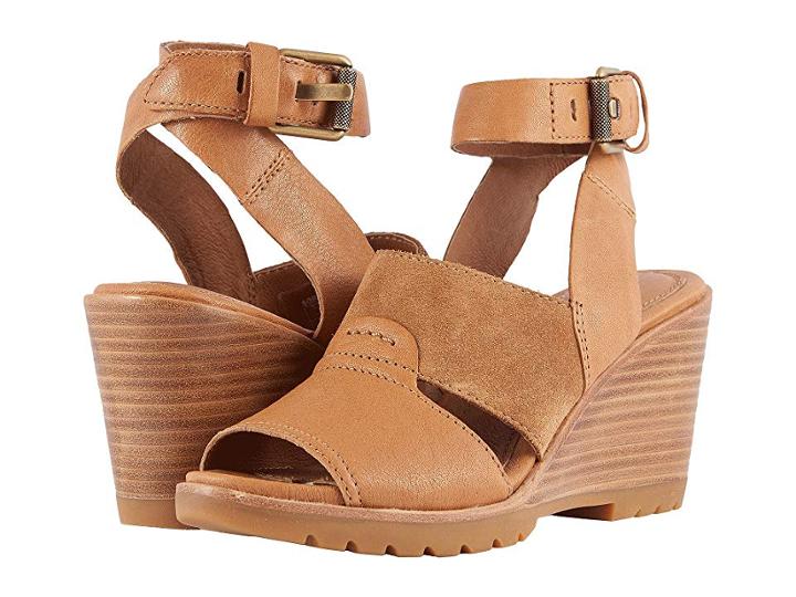 Sorel After Hours Sandal (camel Brown) Women's Sandals