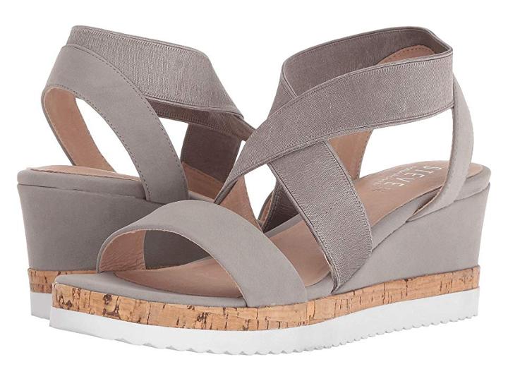 Steven Nc-saria (grey) Women's Wedge Shoes
