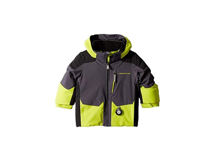 Obermeyer Kids Influx Jacket (toddler/little Kids/big Kids) (green Flash) Boy's Coat