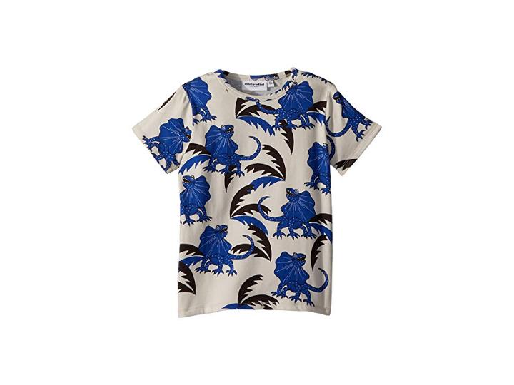Mini Rodini Draco Short Sleeve T-shirt (infant/toddler/little Kids/big Kids) (blue) Boy's T Shirt
