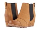 Sorel Lea Wedge (camel Brown) Women's Waterproof Boots