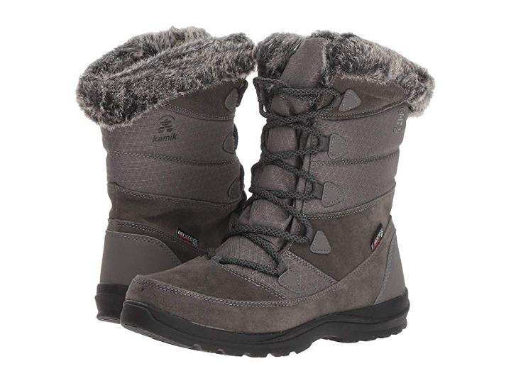 Kamik Polar Fox (charcoal) Women's Cold Weather Boots
