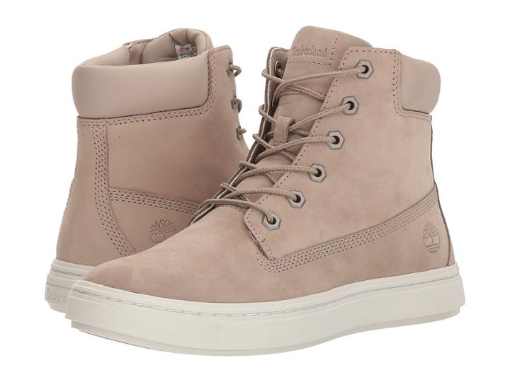 Timberland Londyn 6 (light Beige Nubuck) Women's Lace-up Boots