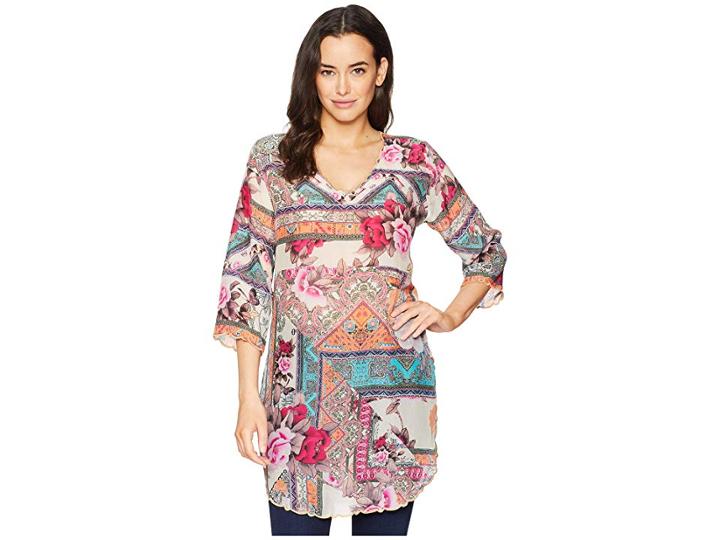 Johnny Was Charlotte Rose Blouse (multi A) Women's Blouse