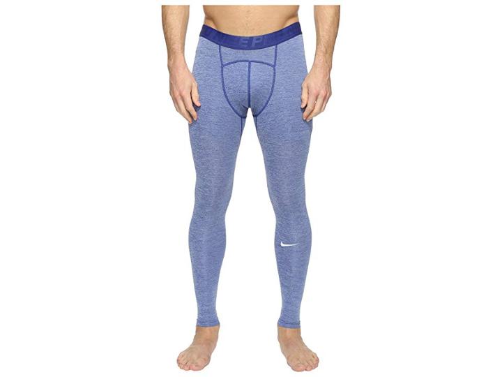 Nike Pro Cool Tight (deep Royal Blue/obsidian/white) Men's Casual Pants
