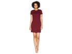 Calvin Klein Flower Print Ponte Short Sleeve Sheath Dress Cd8p48qq (rosewood) Women's Dress