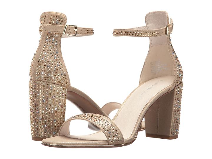 Kenneth Cole New York Lex Shine (light Gold Microsuede) Women's Shoes