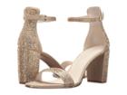 Kenneth Cole New York Lex Shine (light Gold Microsuede) Women's Shoes