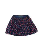 Polo Ralph Lauren Kids Cotton Flounce Skirt (toddler) (navy/red Multi) Girl's Skirt
