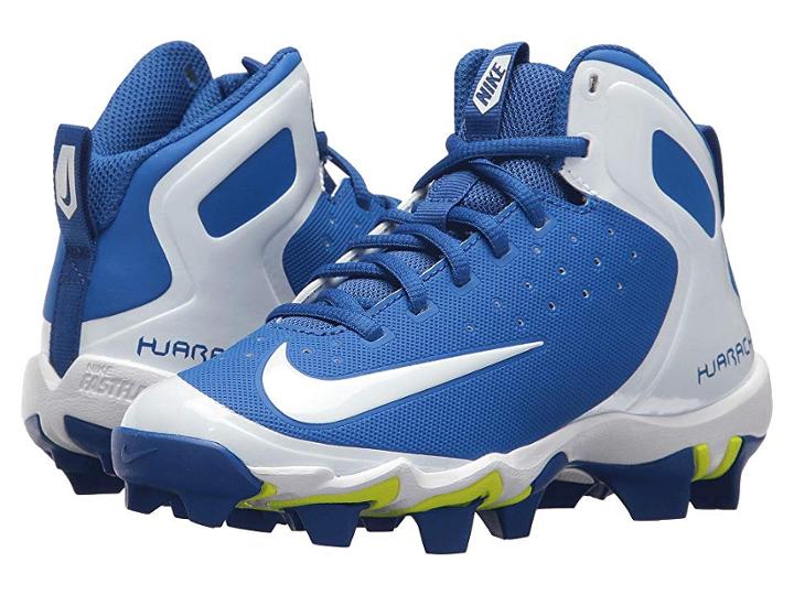Nike Kids Alpha Huarache Keystone Mid Bg (toddler/little Kid/big Kid) (game Royal/white/white/photo Blue) Kids Shoes