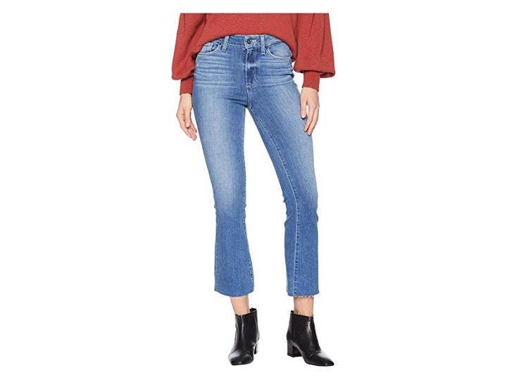 Paige Colette W/ Raw Hem In Midtown (midtown) Women's Jeans
