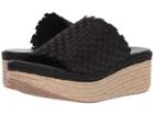 Pedro Garcia Noema 862 (black Satin) Women's Sandals