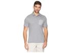 Travismathew Tuk Tuk Polo (heather Grey) Men's Short Sleeve Knit