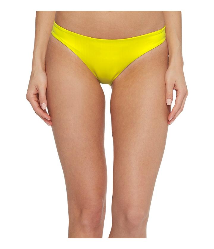 L*space Emma Bitsy Bottom (canary Yellow) Women's Swimwear