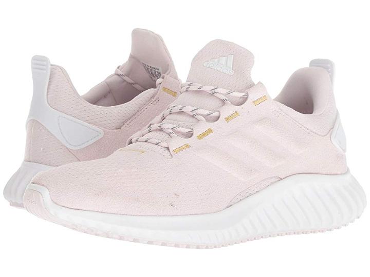 Adidas Running Alphabounce Cityrun (orchid Tint/white/gold Metallic) Women's Shoes