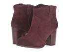 Splendid Lakota (dark Wine Suede) Women's Pull-on Boots