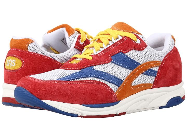 Sas Tour Mesh (red Multi) Women's Shoes