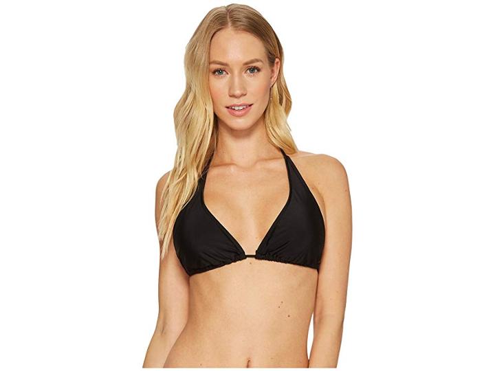 Rip Curl Classic Surf Slide Halter (black) Women's Swimwear