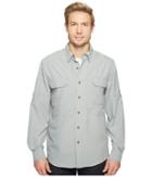 Royal Robbins Expedition Chill Long Sleeve (light Pewter) Men's Long Sleeve Button Up