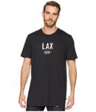Adidas Elevate La Tee (black/white) Men's T Shirt