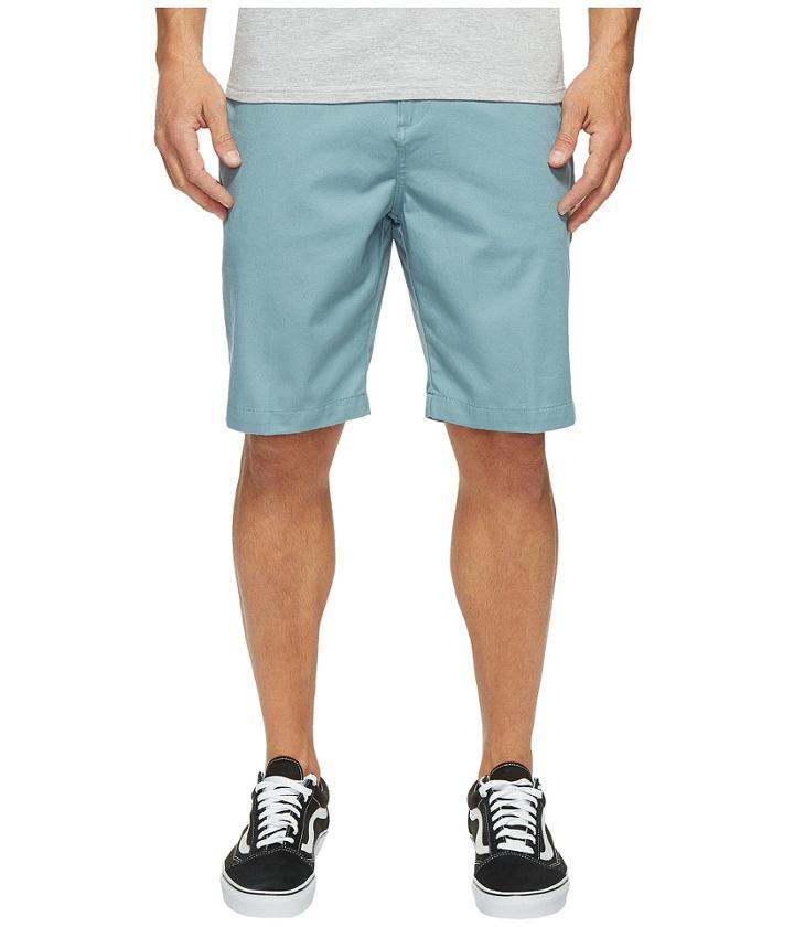 Billabong Carter Stretch Chino Shorts (light Steel) Men's Shorts