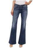 7 For All Mankind Tailorless Dojo In Lake Blue (lake Blue) Women's Jeans