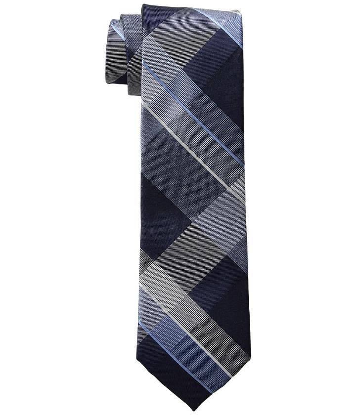 Kenneth Cole Reaction Track Plaid (navy) Ties