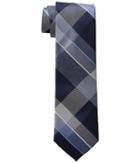 Kenneth Cole Reaction Track Plaid (navy) Ties