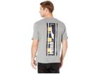 Puma Check Logo Tee (medium Gray Heather) Men's T Shirt