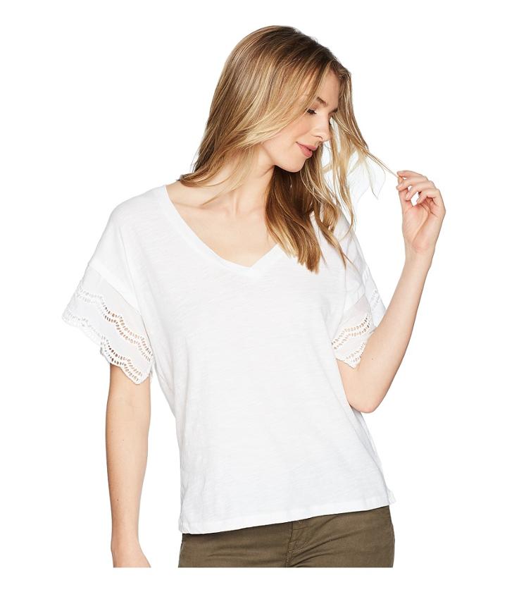 Joe's Jeans Millie Tee (white) Women's T Shirt