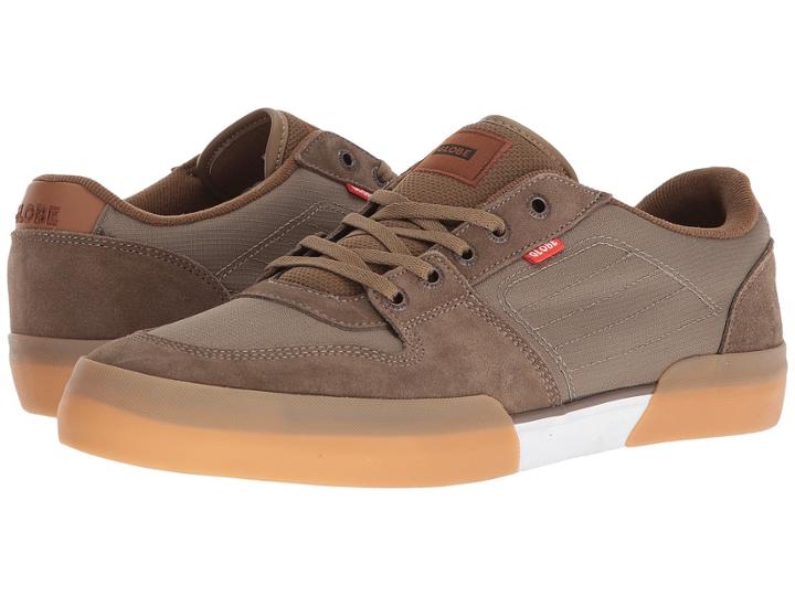 Globe Mojo Legacy (olive Brown/gum) Men's Lace Up Casual Shoes