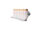 New Balance Performance Training No Show 6-pair Pack (white/grey/blue/pink/green) Women's No Show Socks Shoes
