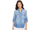 Calvin Klein Jeans Utility Lyocell Shirt (crumpled Cole) Women's Clothing