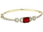 Lauren Ralph Lauren Stone Bangle Bracelet (red) Bracelet