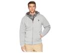 U.s. Polo Assn. Solid Lined Fleece (heather Grey) Men's Fleece