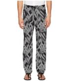 Versace Collection Printed Trousers (nero/stampa) Men's Casual Pants