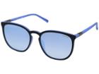 Guess Gu3020 (black/blue Mirror) Fashion Sunglasses