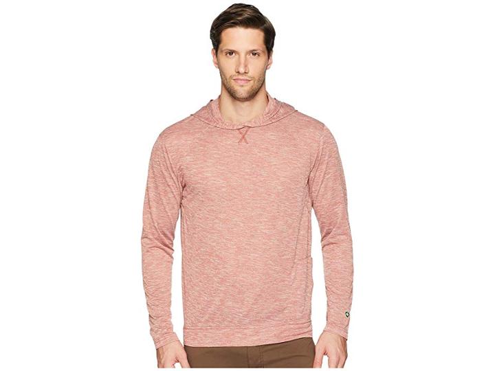 White Sierra Bug Free Base Camp Hoodie (red Earth) Men's Sweatshirt