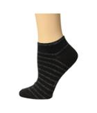 Falke Nautical Shimmer Sneaker Sock (anthracite Melange) Women's Crew Cut Socks Shoes