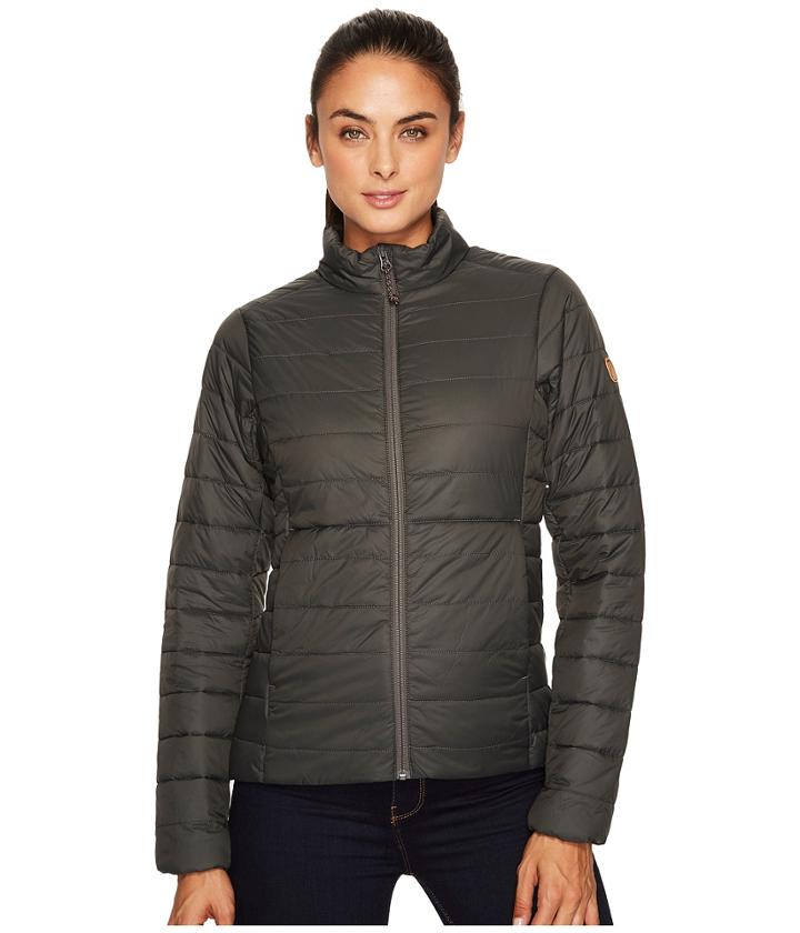 Fjallraven Keb Lite Padded Jacket (stone Grey) Women's Coat