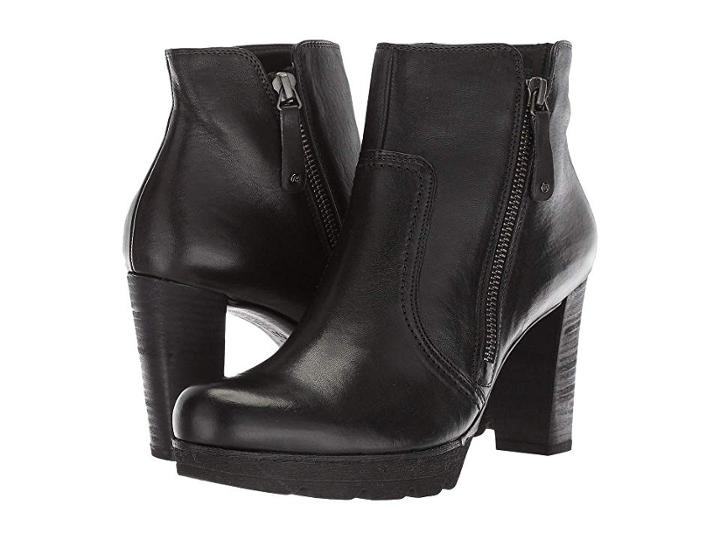 Paul Green Santiago (black Leather) Women's Shoes