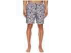 Dolce & Gabbana Mid Length Wagasa Swimsuit Boxer W/ Bag (white Wagasa Print) Men's Swimwear