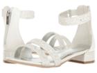 Kenneth Cole Reaction Kids Julie Jazz (little Kid/big Kid) (white Glitter) Girl's Shoes